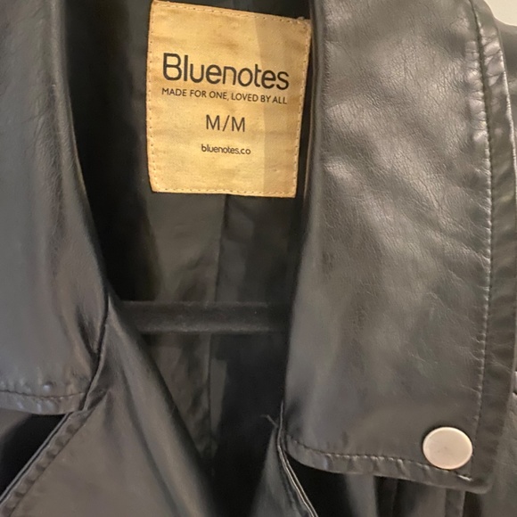 Faux Leather Jacket - Picture 2 of 3